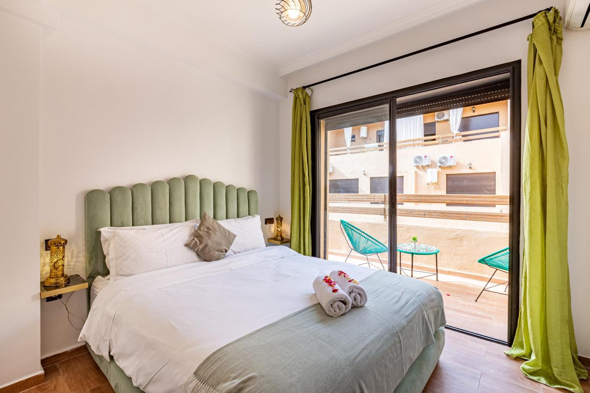 Chic & Cosy Appart Au Centre Ville - 100 % Equipe 马拉喀什 外观 照片