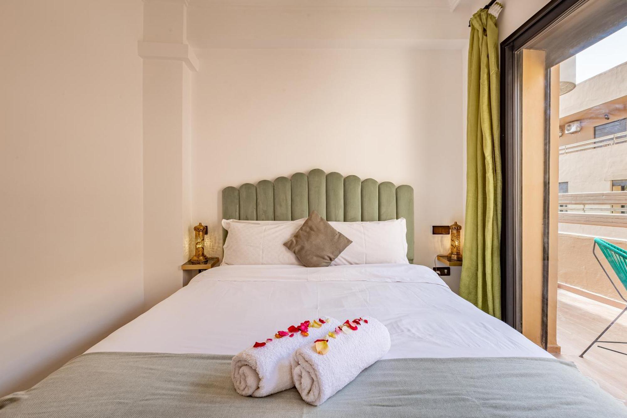 Chic & Cosy Appart Au Centre Ville - 100 % Equipe 马拉喀什 外观 照片