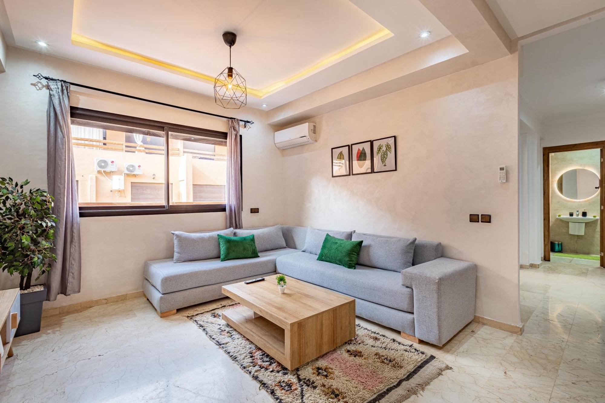 Chic & Cosy Appart Au Centre Ville - 100 % Equipe 马拉喀什 外观 照片
